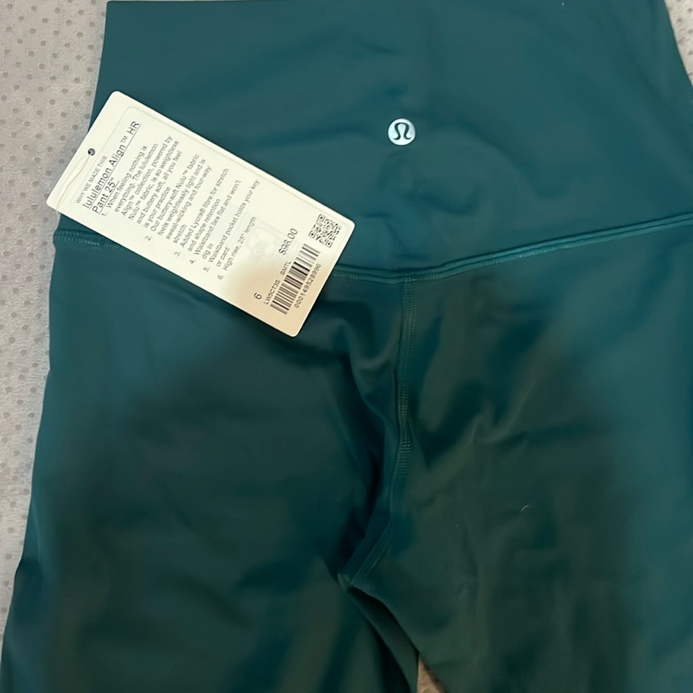 Lululemon align HR pant 25” new with tags